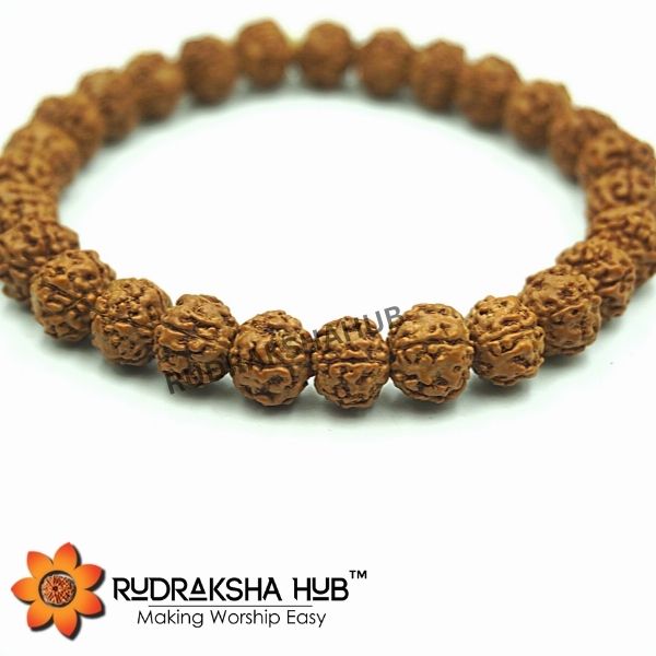 Handmade Rudraksha Mala Beads Bracelet, Small Shiva Tears: Genuine  Rudraksha Beads, Rudrakash Bracelet, Natural Indian Rudraksha Jewelry
