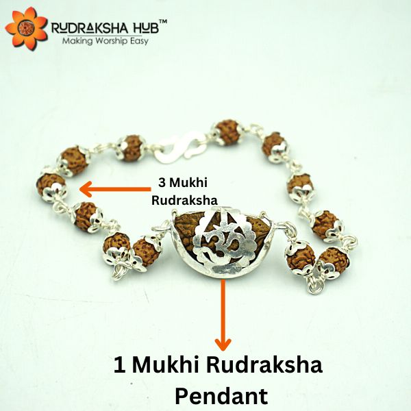 1 Mukhi Indonesian Rudraksha Bracelet  Order it Now