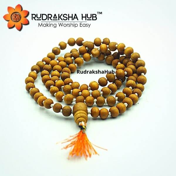 Sandalwood Mala Necklace - Kashgar