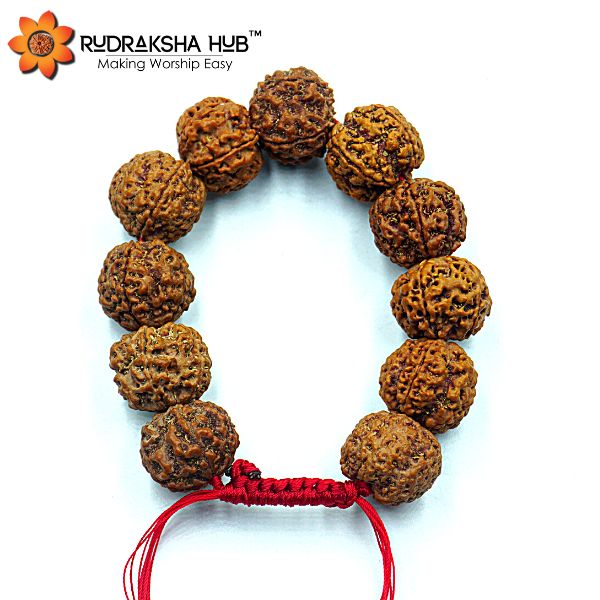 Rudraksha Bracelet with Citrine Stretchable - Siddha Yoga Book Store