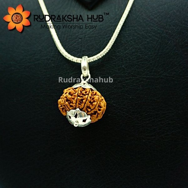 Rudraksha hot sale chain silver